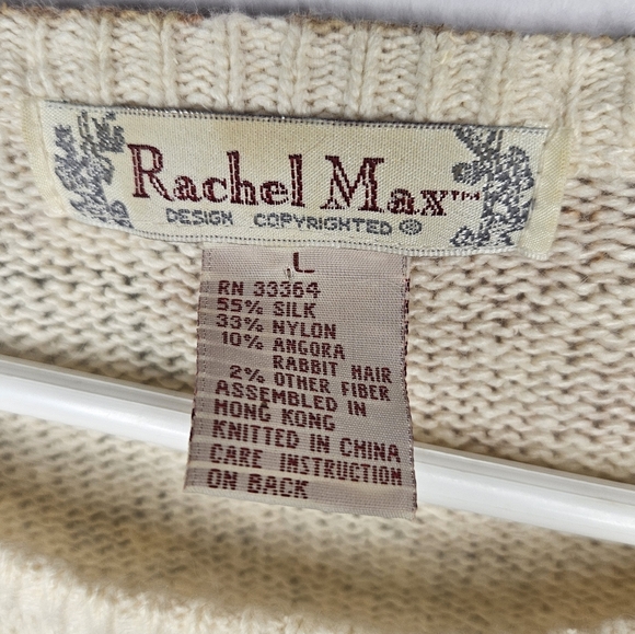 Rachel Max vintage silk blend sweater - Picture 3 of 7